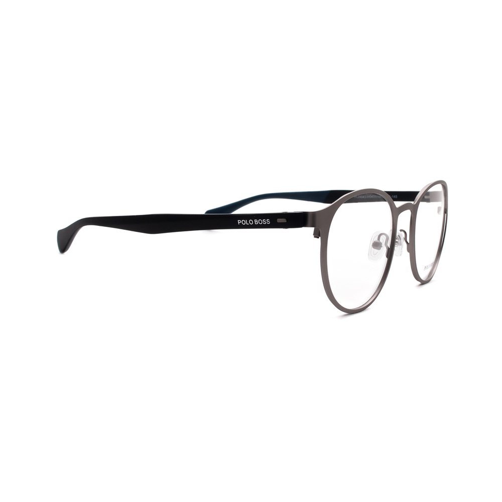 Оправа круглая Polo Boss PL240431 C01 серый/черный (Китай)