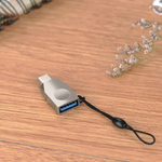 OTG адаптер Hoco UA9 Type-C, 011272 Серебристый