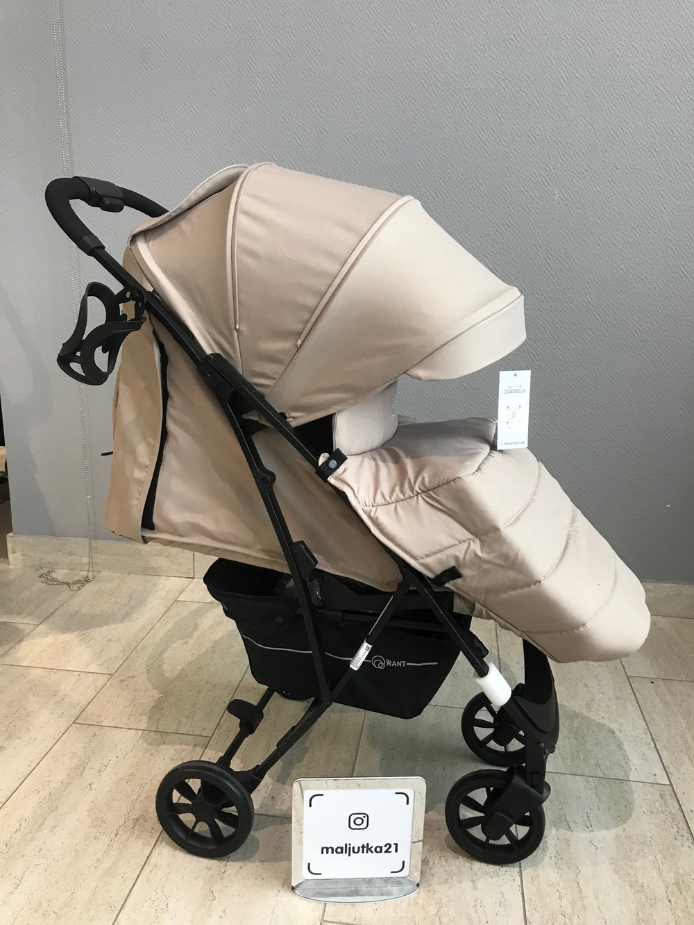 Коляска детская RANT "LARGO" RA054 Iced Coffee 2024