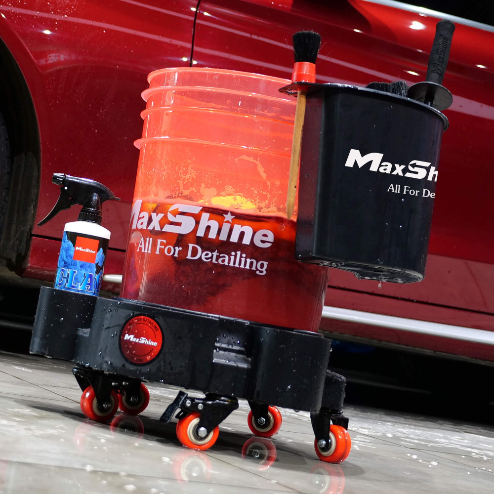 Навесной органайзер для ведра MaxShine, черный