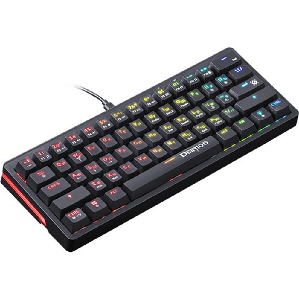 Механическая клавиатура Defender Deimos GK-303, USB, RGB, черная