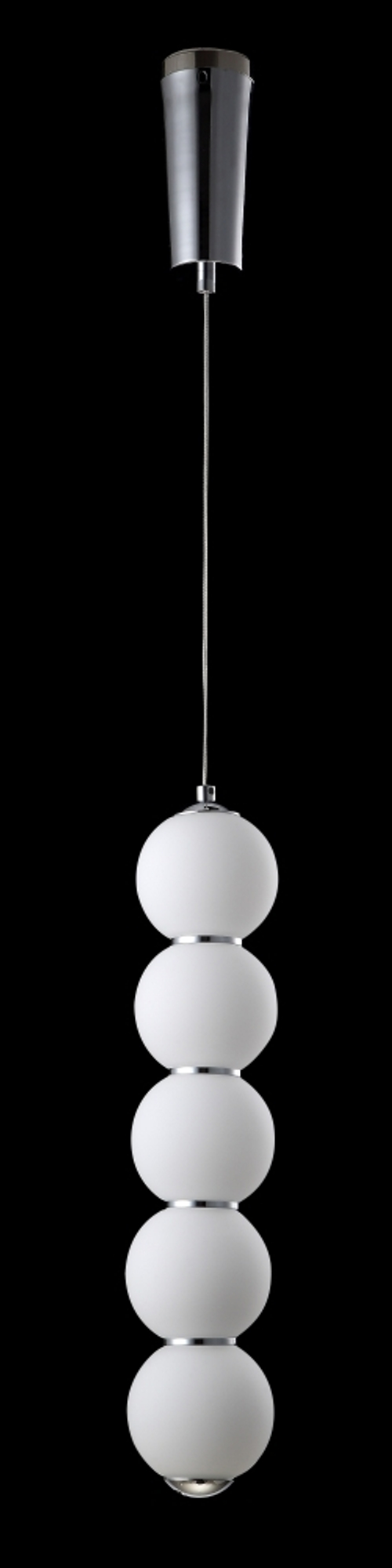 Светильник подвесной Crystal Lux DESI SP5 CHROME/WHITE