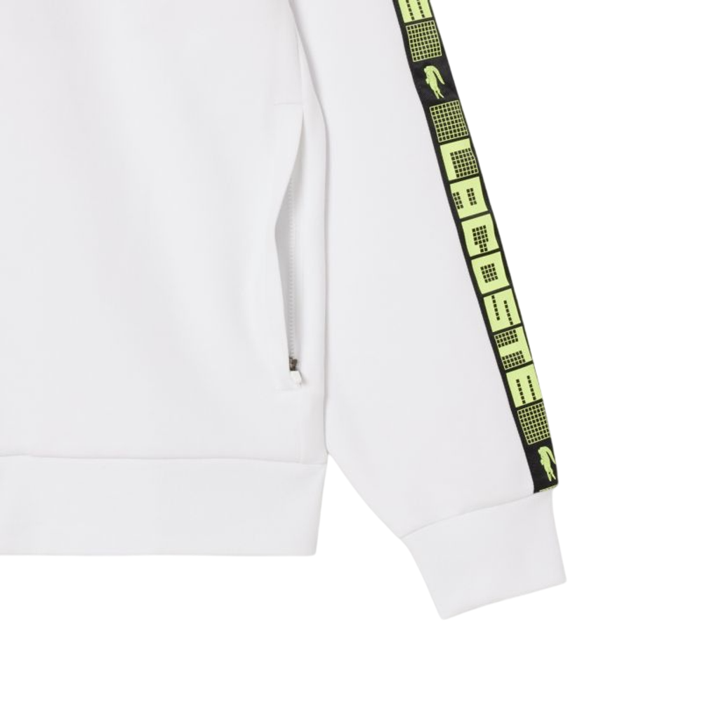 Мужская теннисная кофта Lacoste Tennis Zipped Colour-Block - black/white