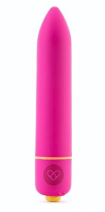 Розовая вибропуля Pink Vibe Power Bullet - 9 см. (Цвет: розовый)
