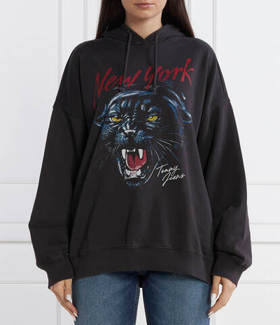 Худи PANTHER HOODIE Tommy Jeans - черный(DW0DW17335)