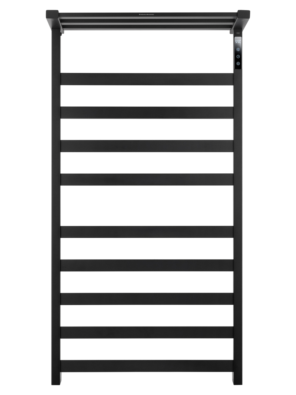 Полотенцесушитель электрический WONZON & WOGHAND FRANKFURT, Черный матовый (WW-A1029-MB)
