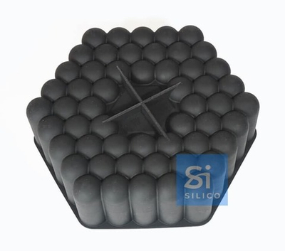 Силиконовая форма "Жемчужный блок Шестигранник" SA406, Silico, Россия