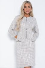 Платье Леди Мери (бежевое) П12559-19 LT Collection