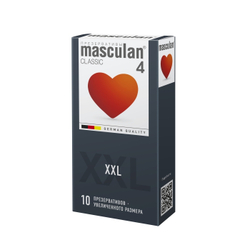 Презервативы Masculan Classic 4, 10шт. Увеличенного размера (XXL)