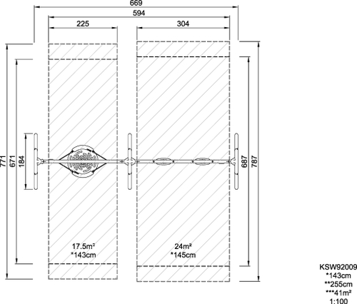 Двойные качели + качели «Гнездо» , серый, D=100см, Н=2,5 м, антрацит