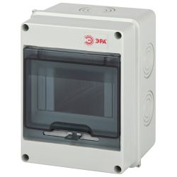 Корпус пластиковый навесной ЭРА SIMPLE КМПн-5 IP65 серый