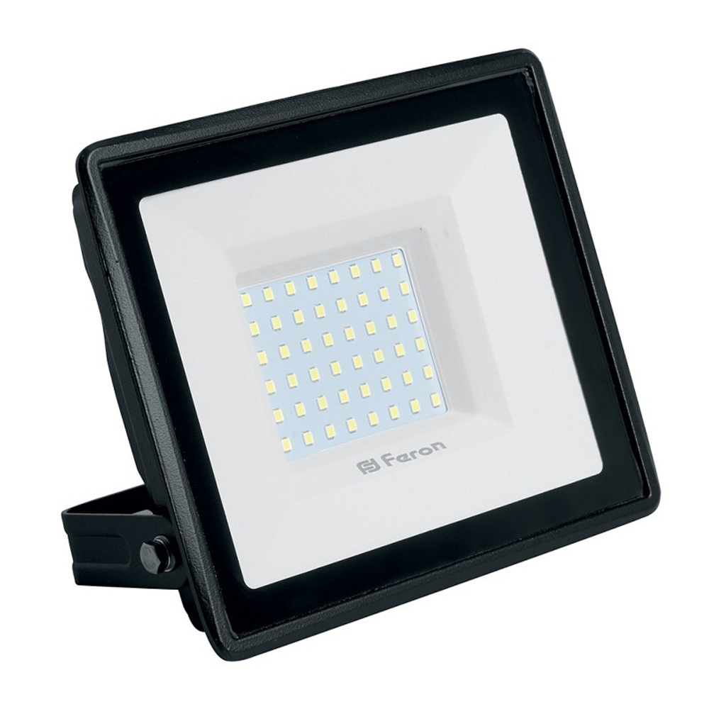 Прожектор светодиодный 2835 SMD 70W 6400K IP65  AC230V/50Hz. черный. LL-931