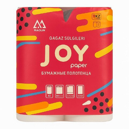 Бумажные полотенца Joy 2 рулона