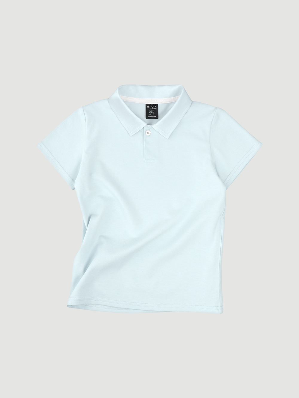 Поло с коротким рукавом Mjölk Total White Blue, уценка