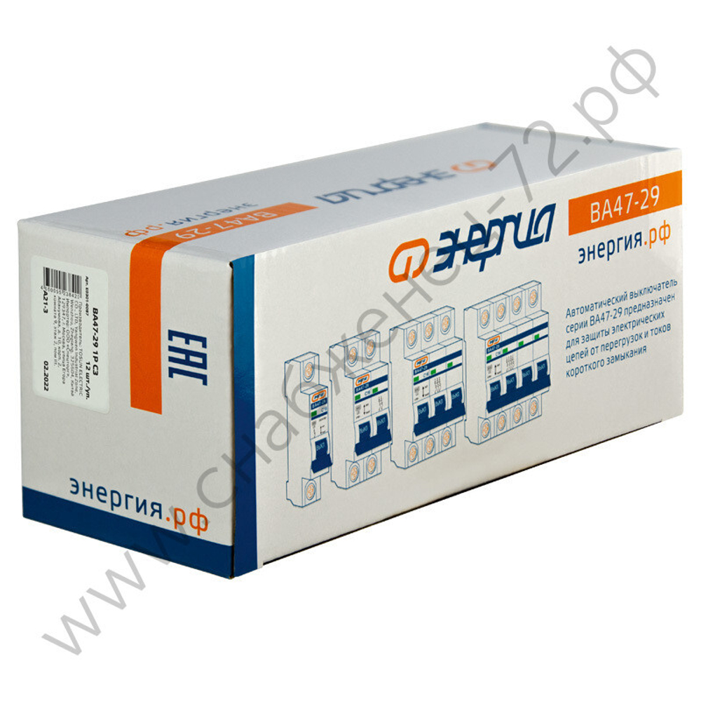 Автоматические выключатели Энергия ВА 47-29