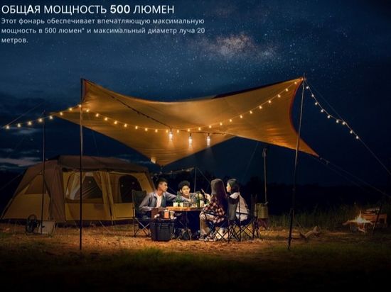 Фонарь FENIX Мод. CL22R зеленый (300лм-80м)(светодиод: COB + RedslightSC1818C холодный белый + 12шт.WS2812B-3535)(135г)(встроенный аккум. 2600mAh)