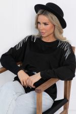 Свитшот Луана (черный) Б12737-5М LT Collection