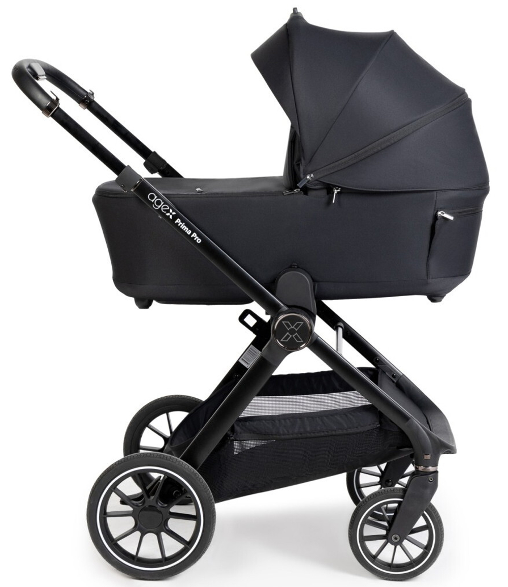 Коляска Agex Prima Pro 2 в 1 APP626 Black (Черный)