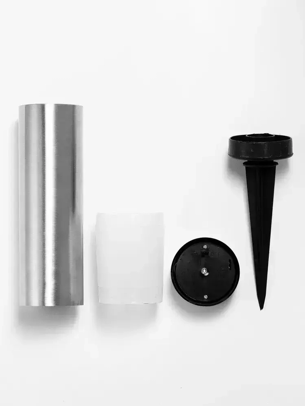 Уличный фонарь светильник на солнечной батарее садовый ЕВРОГАРАНТ теплый свет