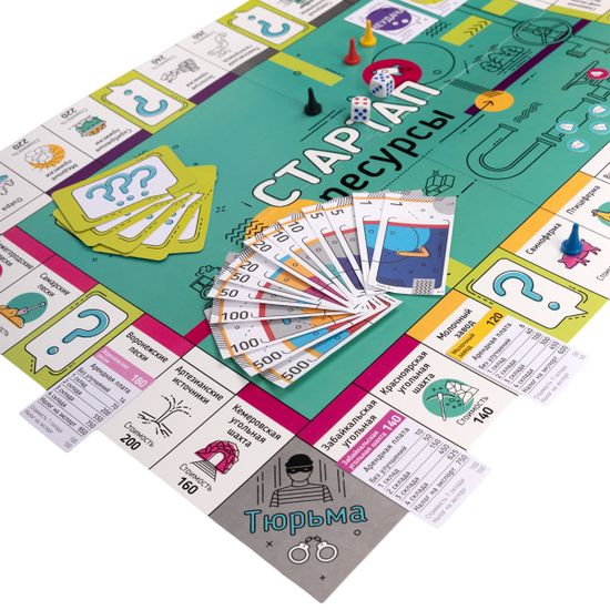 Игра экономическая "Стартап" Ресурсы