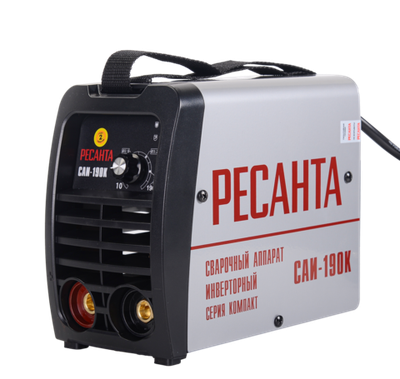 Сварочный аппарат инверторный Ресанта САИ 190К (компакт)