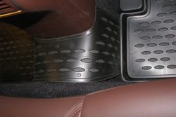 Коврики Standard, в салон INFINITI EX35 2008- , 4 шт. (полиуретан, чёрные) Element.NLC.76.03.210