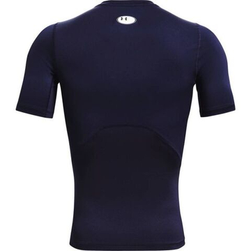 Мужская теннисная футболка Under Armour Men's HeatGear Armour Short Sleeve - небесный