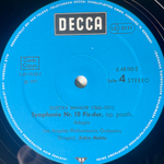 Малер - Симфония № 5 в Cis-Moll / Симфония № 10 2LP (Германия 1977г.)