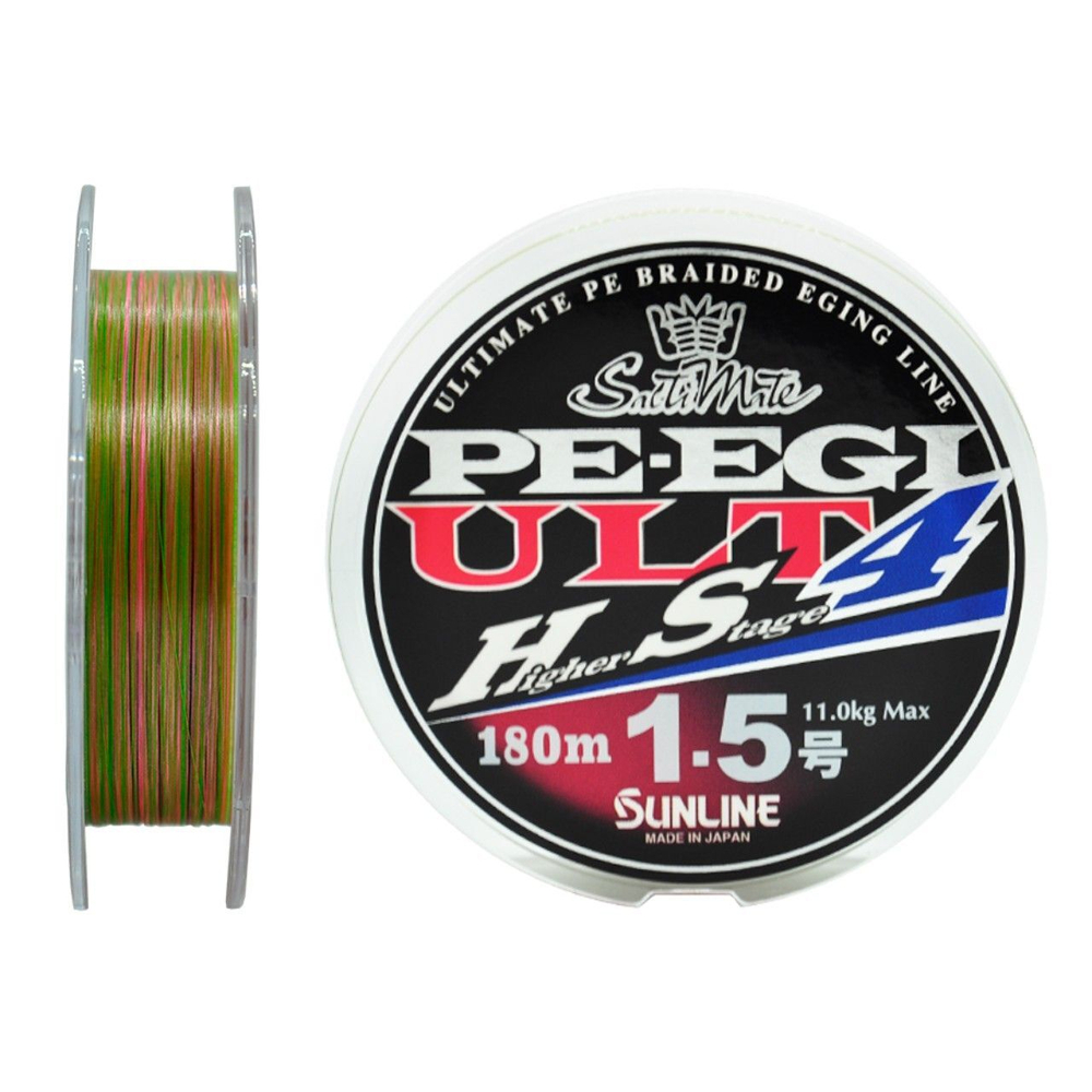 Шнур плетеный SUNLINE SM PE EGI ULT HS8 120 HG #1
