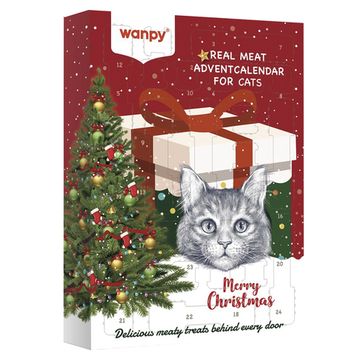 Wanpy Адвент-календарь с лакомствами для кошек, 100г