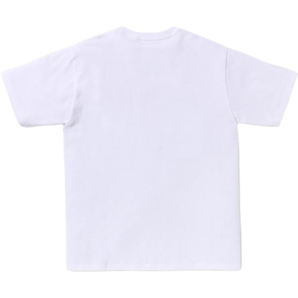 A Bathing Ape Abc Camo College Tee Ss25 белый зеленый
