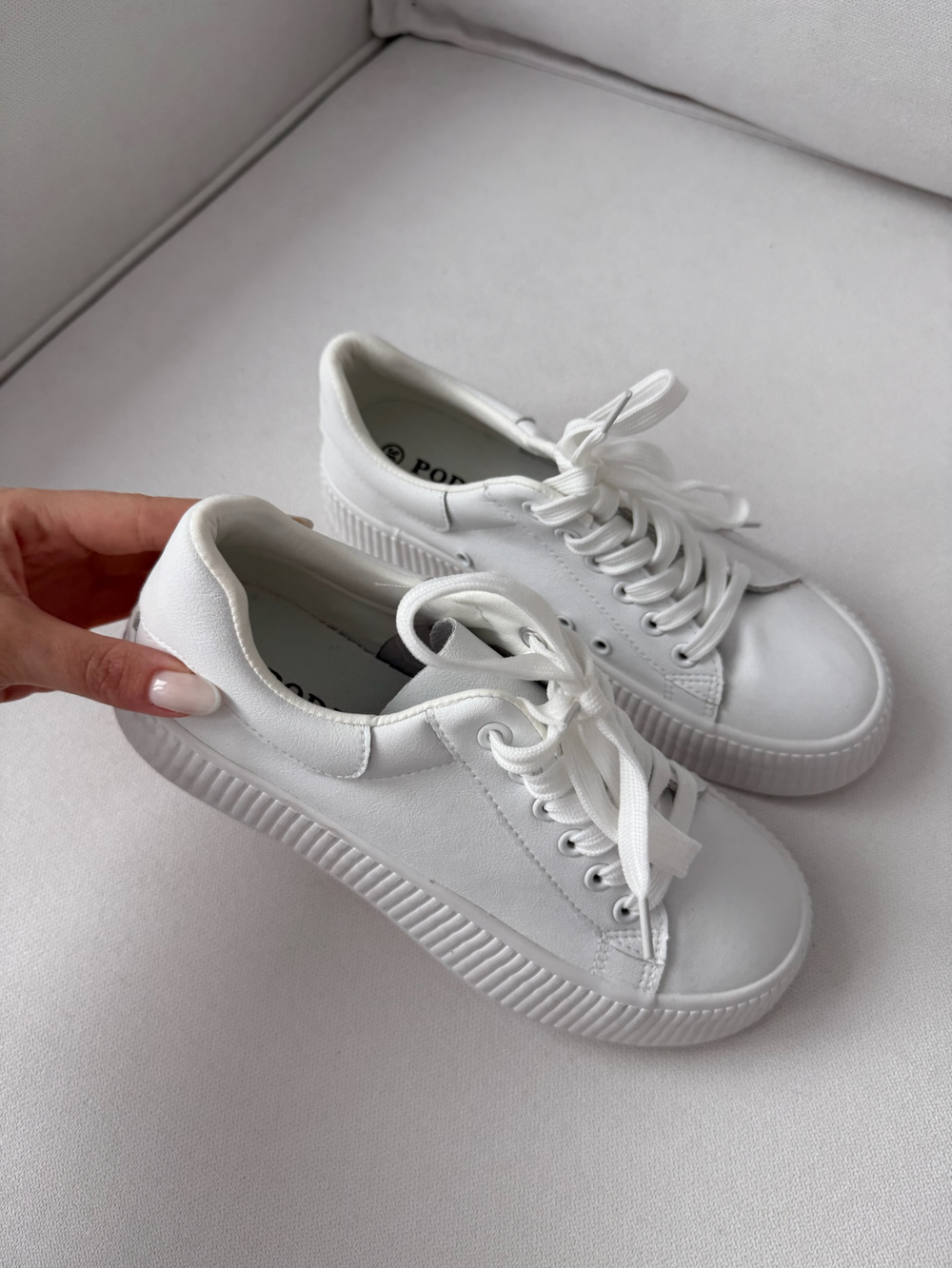 Кеды из натуральной кожи