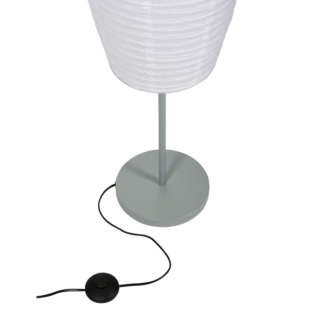 UML-T410 2хE27 WHITE Торшер напольный под две лампы Е27. 2х60W. Механический выключатель. Белый. ТМ Uniel