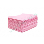 Простыни SMS «Стандарт» медицинские (пелёнки), розовые, 200x80 см, 20 шт/уп (поштучно)