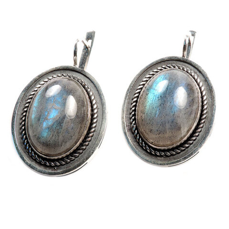 Серьги "Дальва" лабрадор асс.