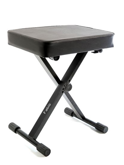 Банкетка для пианино Fabio Q-90B Чёрная