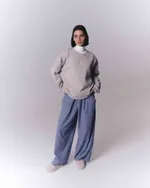 Брюки One Two Striped Baggy Pants Dirty-Blue