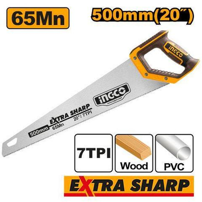 Ножовка по дереву 500 мм SUPER INGCO HHAS08500 INDUSTRIAL