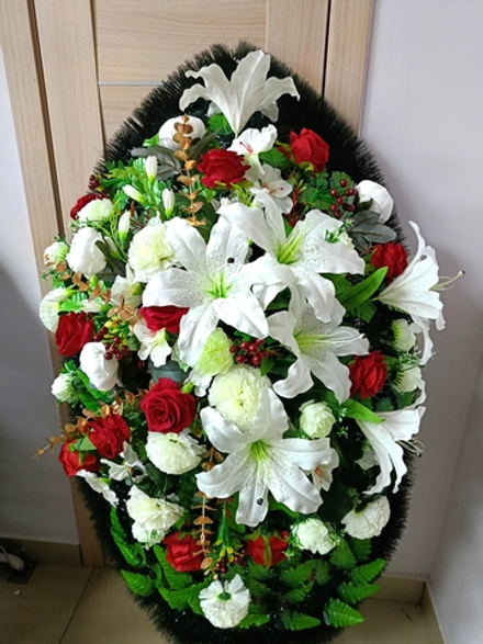 Венок огромный овал