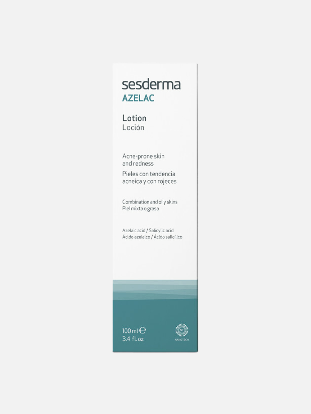 Лосьон для лица, волос и тела Azelac Facial, Body and Hair Lotion, Sesderma, 100 мл Лосьон для лица, волос и тела Azelac Facial, Body and Hair Lotion, Sesderma, 100 мл