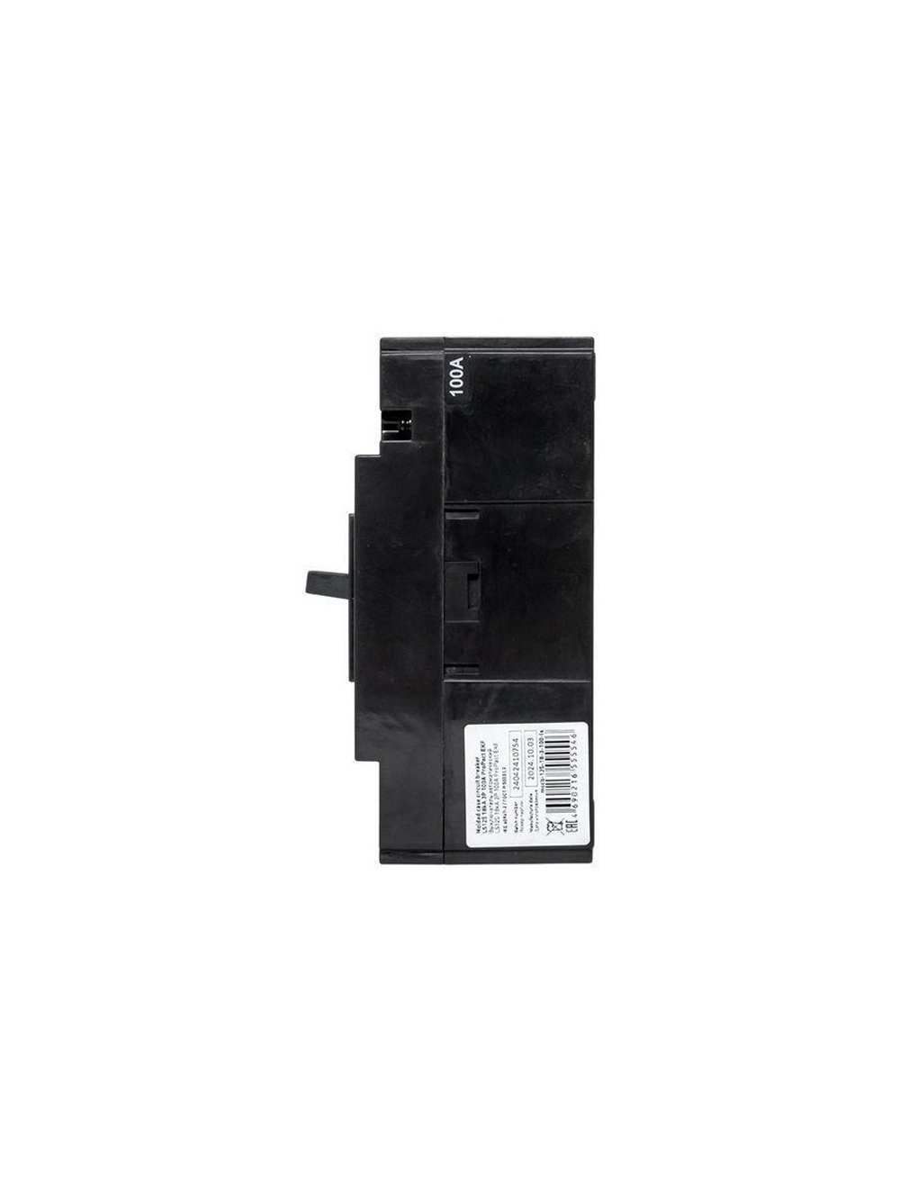Выключатель автоматический LS125 18кА 3P 100А ProPact EKF mccb-125-18-3-100-ls