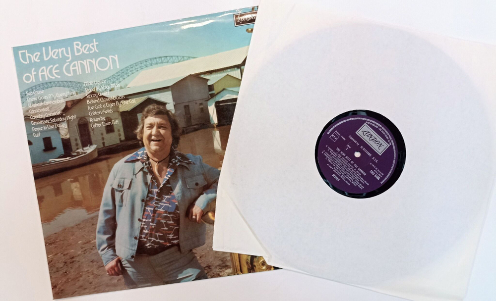 Винтажная виниловая пластинка LP Ace Cannon The Very Best Of Ace Cannon (UK 1975)