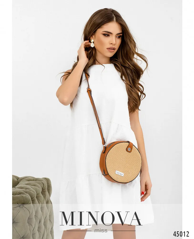 Платье 4143-белый Minova