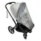 Универсальная серая москитная сетка на всю коляску