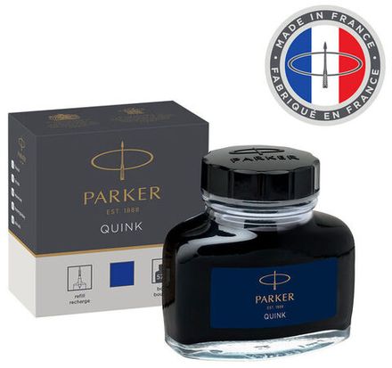 Флакон с чернилами Parker Quink Ink Z13синие чернила 57мл для ручек перьевых