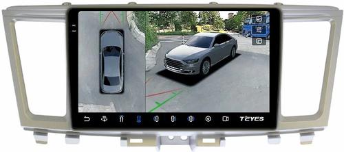 Магнитола для Infiniti QX60, JX35 2012-2016 (пластиковый верх) - Teyes CC3-2K-360 монитор 9.5" 2K QLED на Android 10, Быстрая, CarPlay, 4G SIM-слот, 4 камеры в комплекте