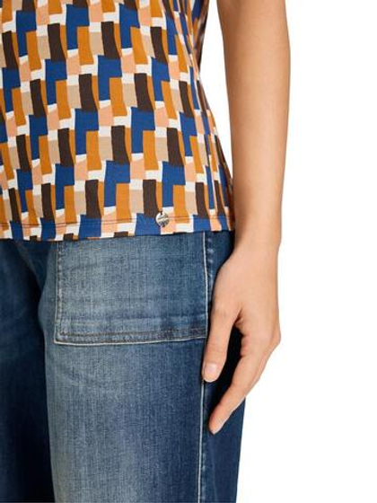 Marc Cain Водолазка с графичным принтом