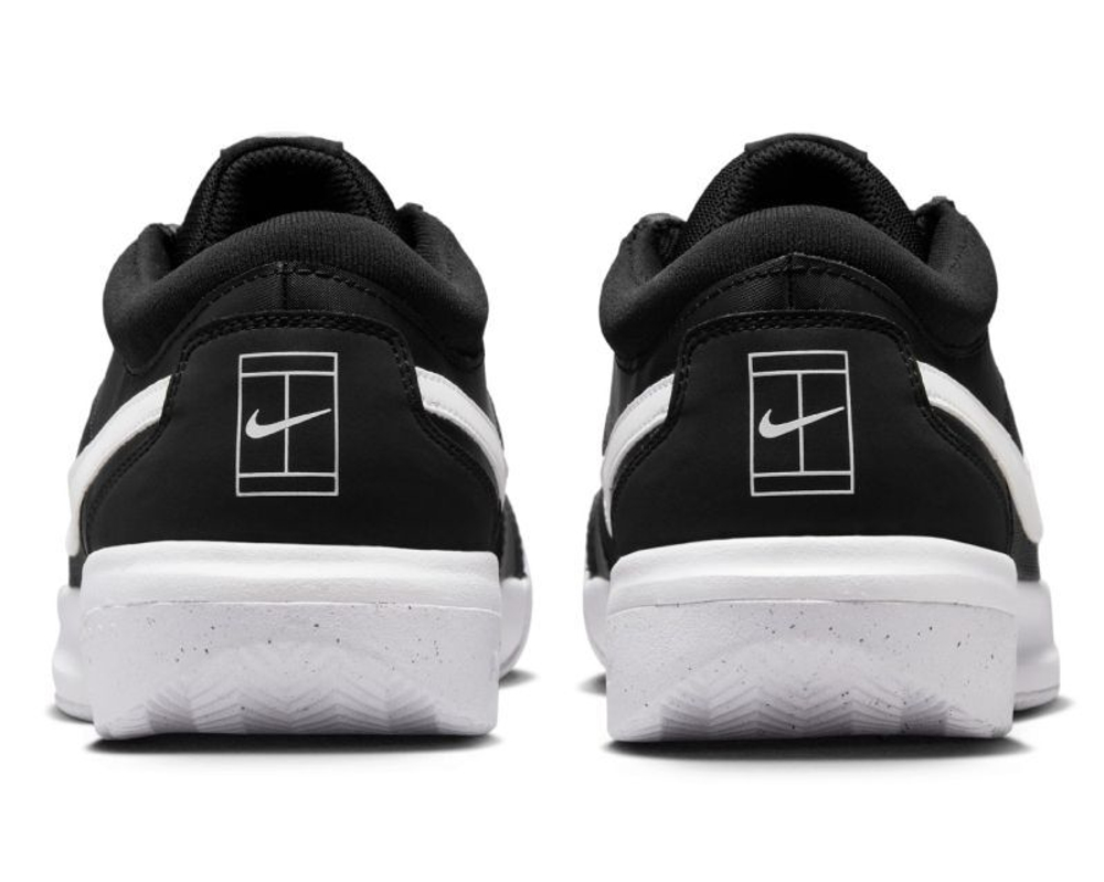 Мужские кроссовки теннисные Nike Zoom Court Lite 3 Clay - black/white