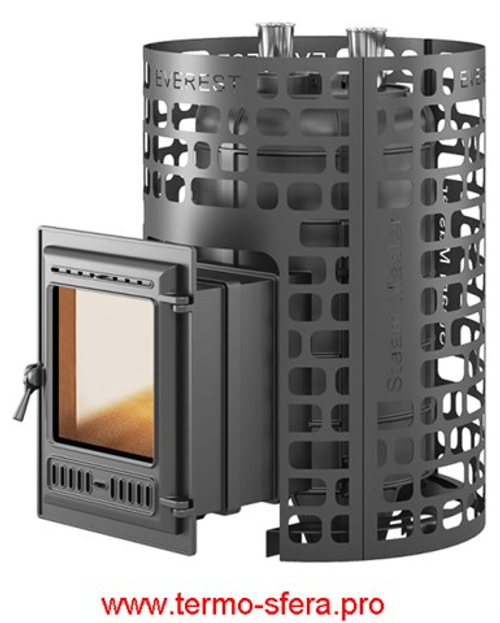 Печь для бани Эверест "Steam Master" 30 (320) ЧУГУН