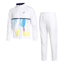 Мужские теннисные Костюмы Australian Smash Blaze Tracksuit Men - White